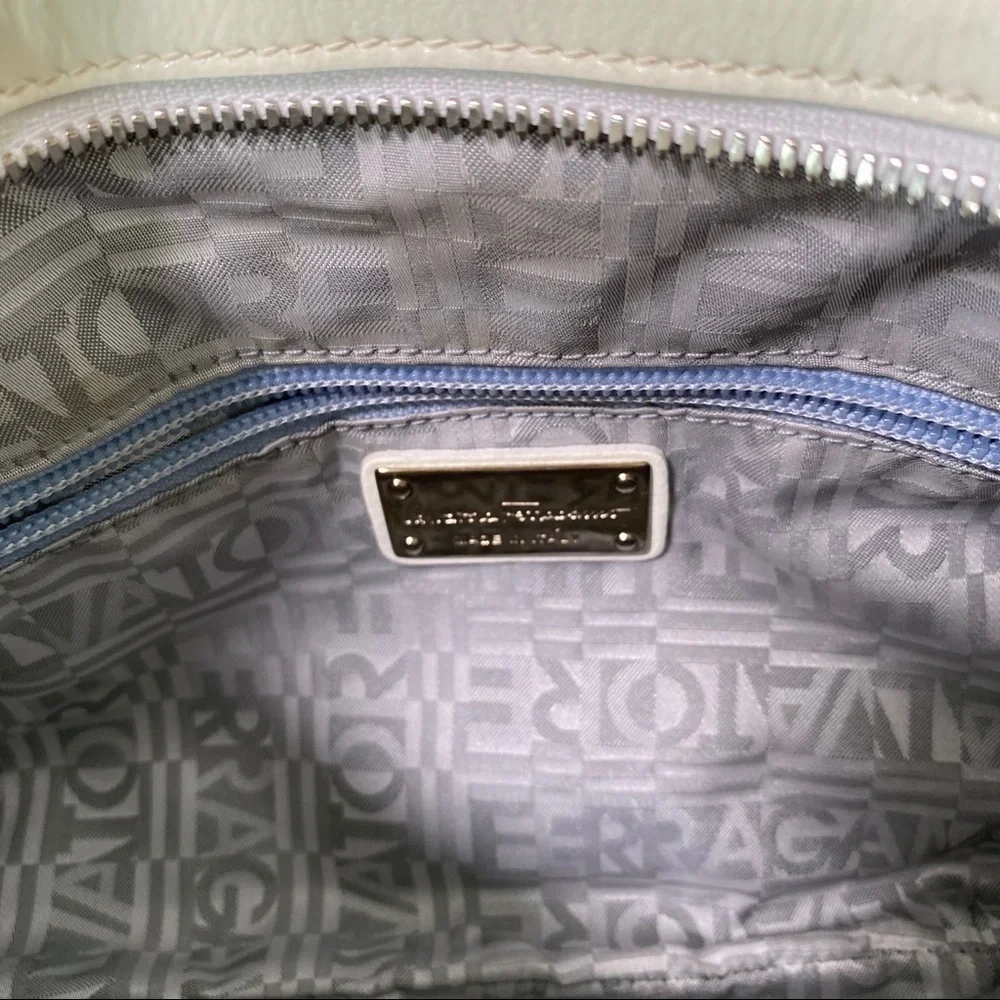 𝅺SALVATORE Ferragamo Marisa Patent Leather Handbag